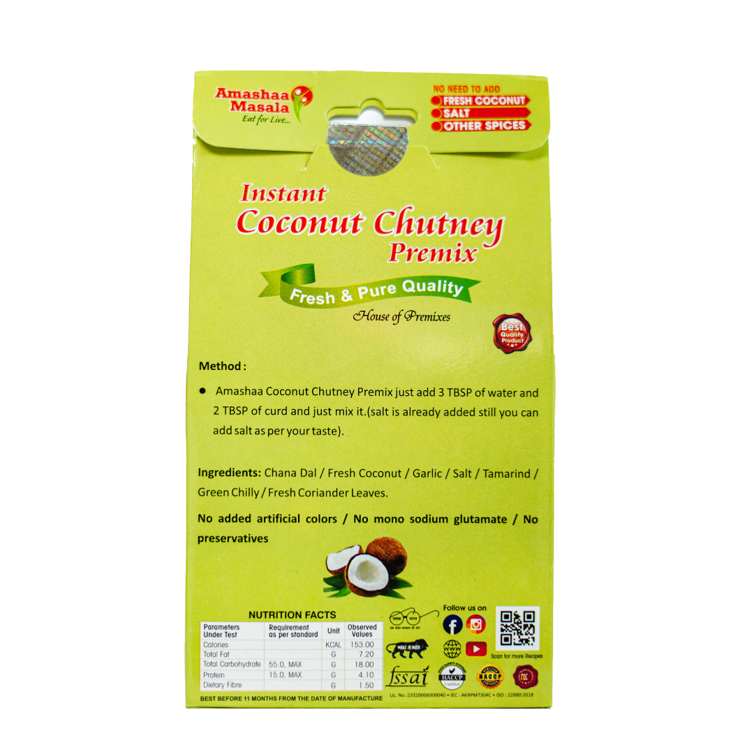 Coconut Chutney - 250gm