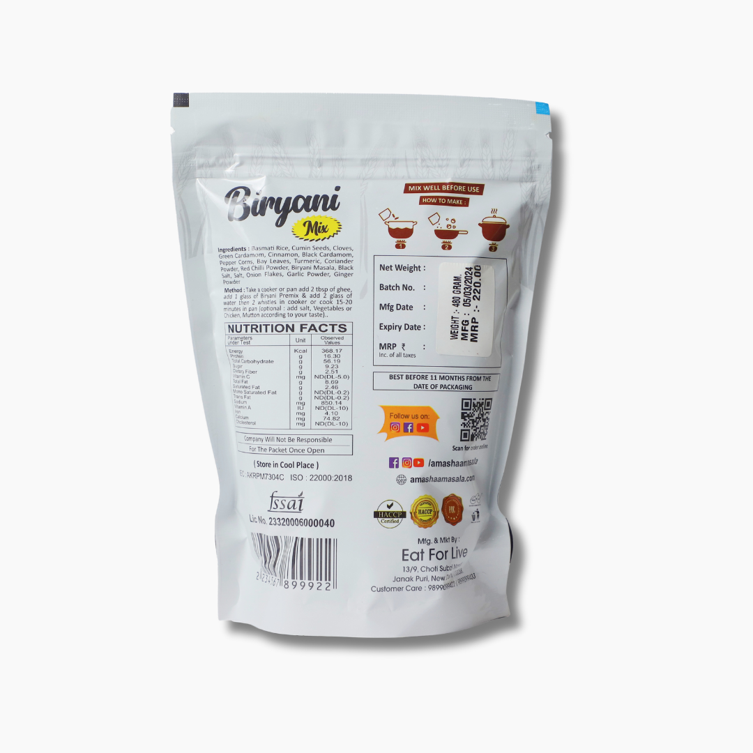 Biryani mix – 480gm