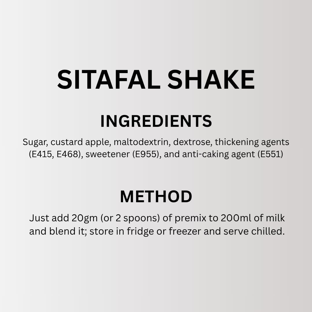 Sitafal Shake