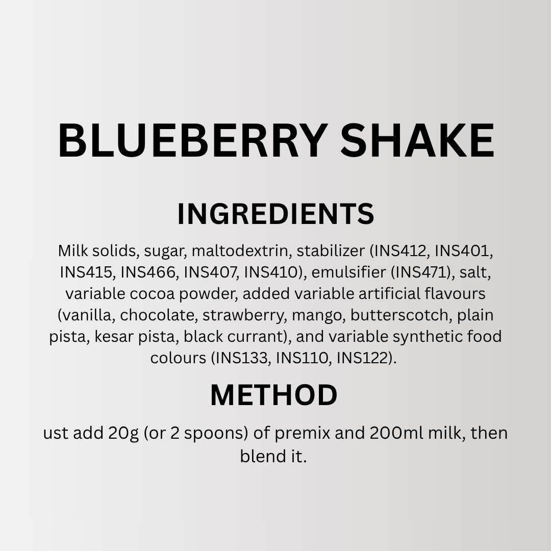 Blueberry Shake