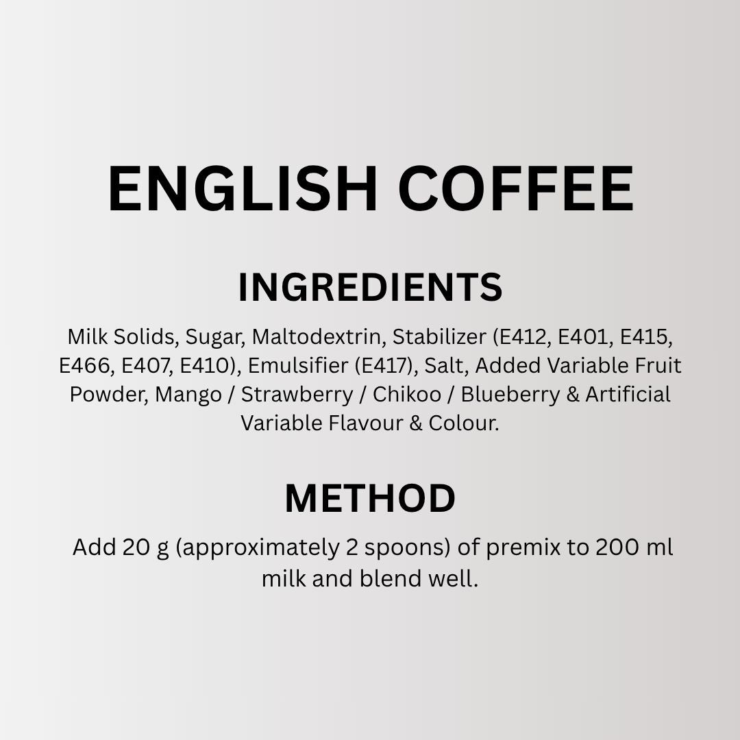 English Coffee