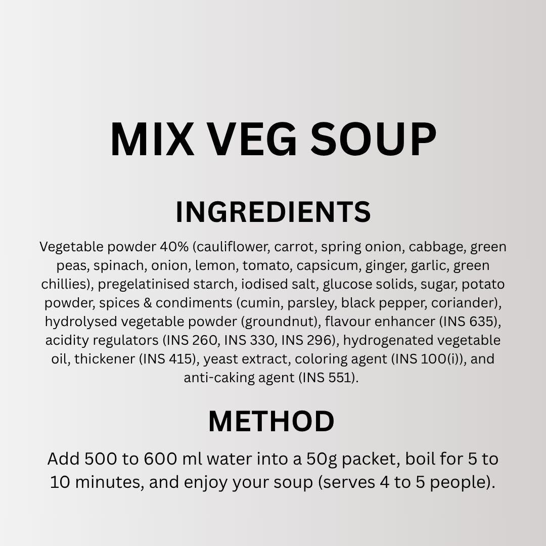 Mix Veg Soup