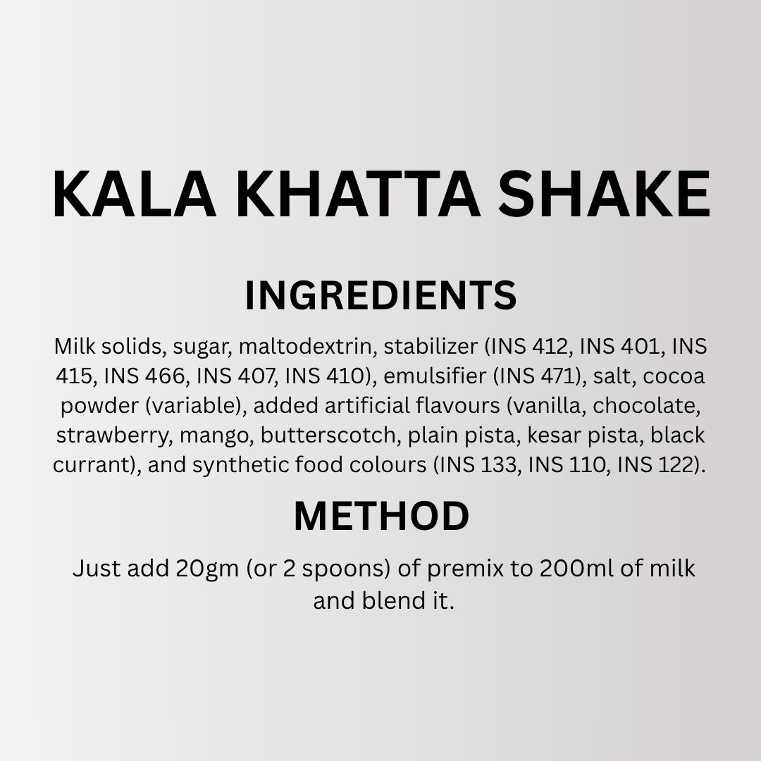 Kala Khatta Premix