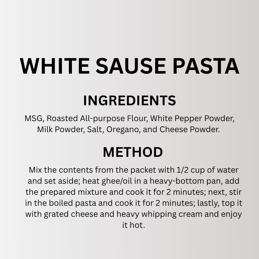 White Sauce Pasta