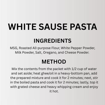 White Sauce Pasta