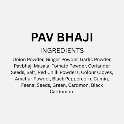 Pav Bhaji Premix – 100gm