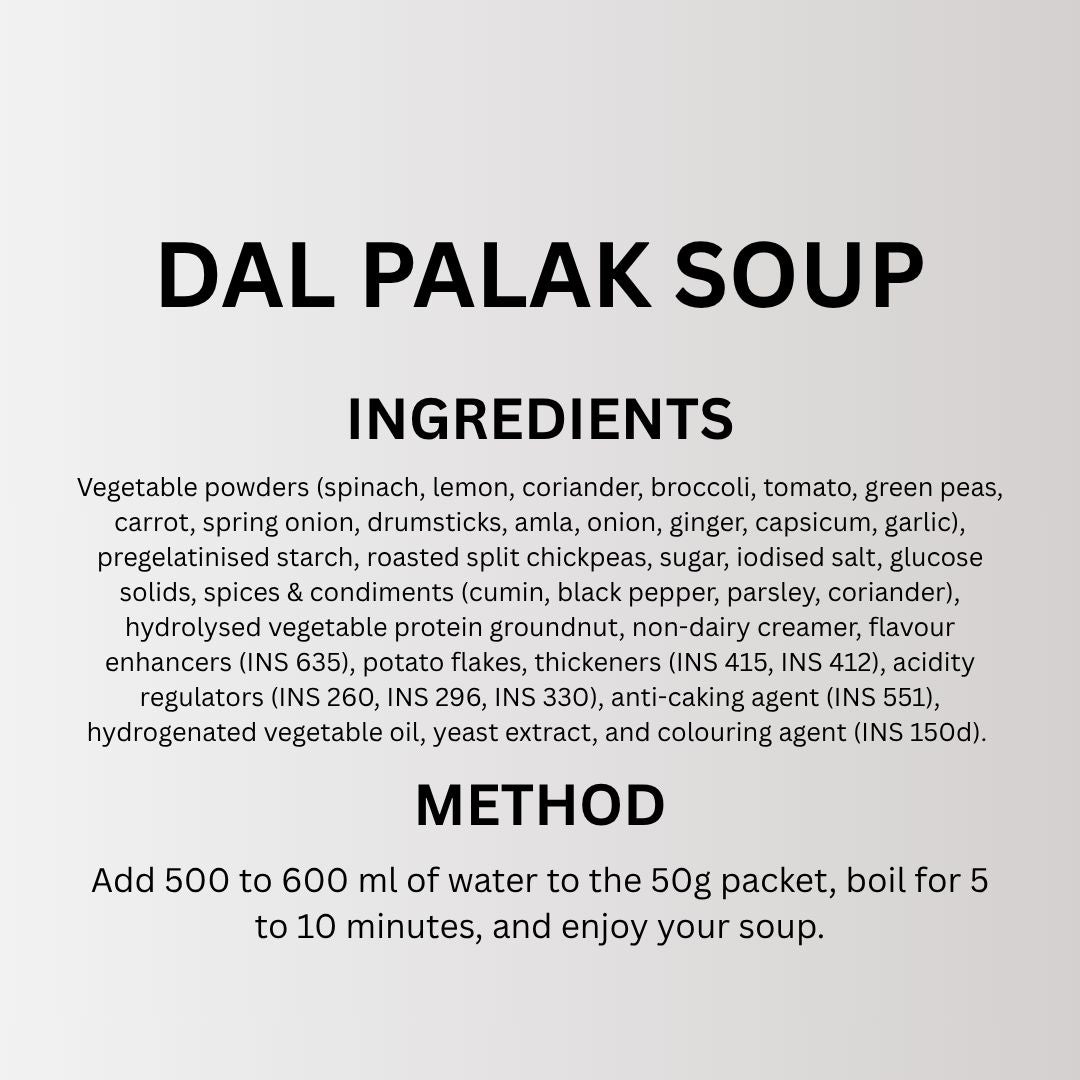 Dal Palak Soup - 250gm