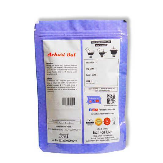 Amashaa Masala Achari Dal Premix 