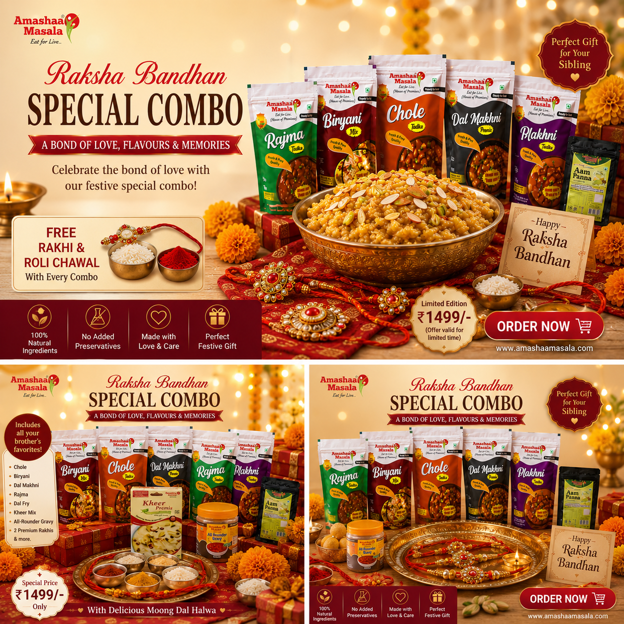 Raksha Bandhan Special Combo – Amashaa Masala