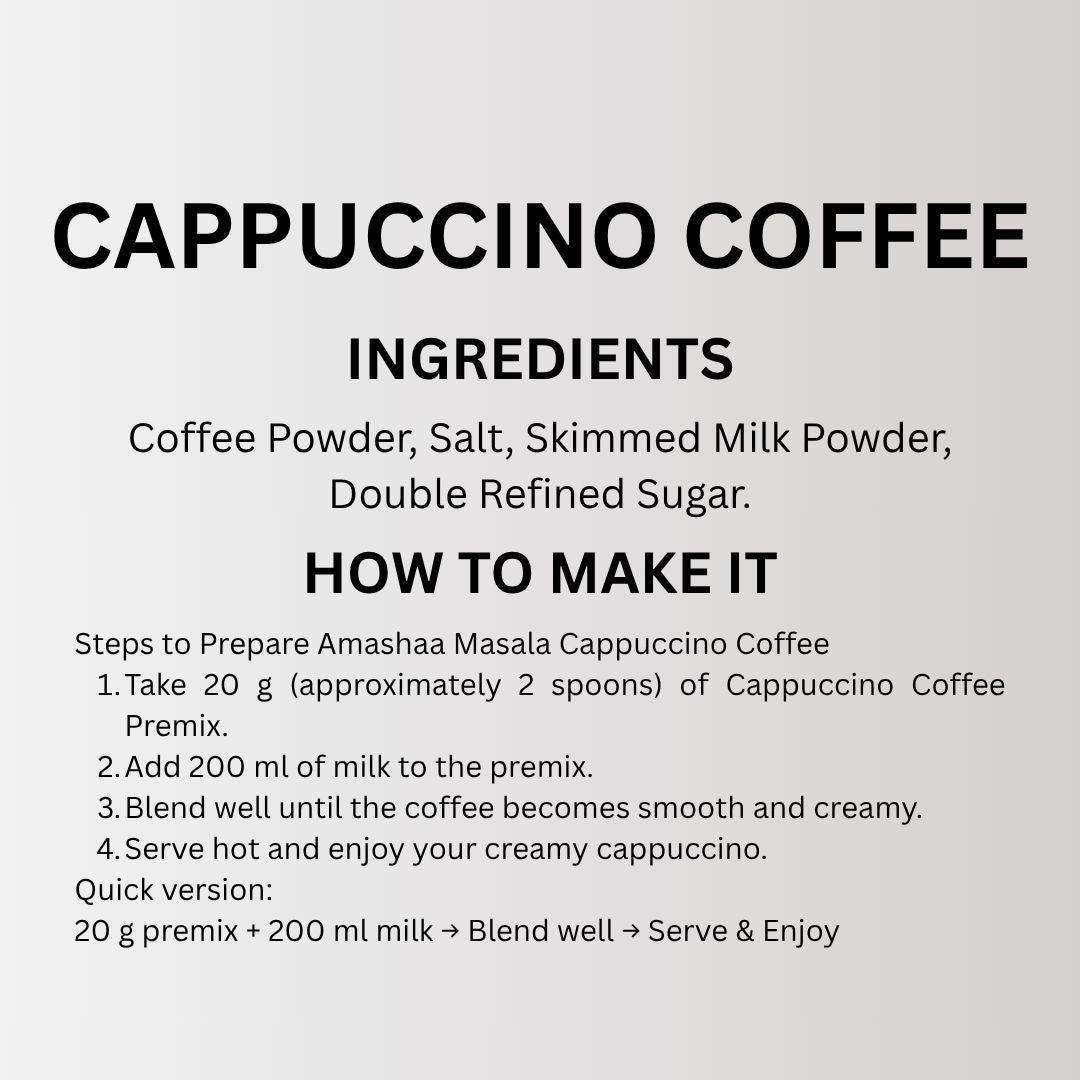 Cappuccino Coffee