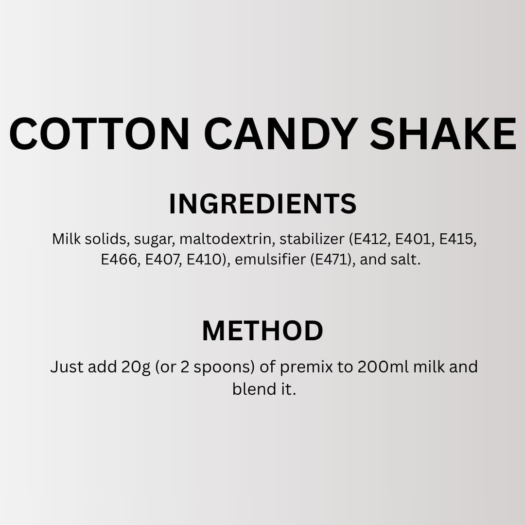 Cotton Candy Shake