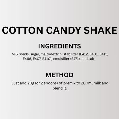 Cotton Candy Shake