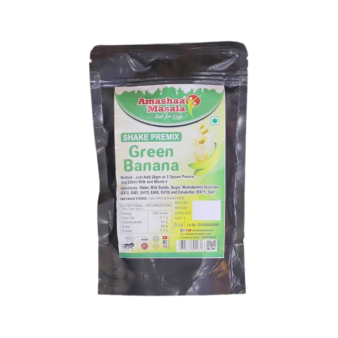 Green Banana Shake Premix - 250gm